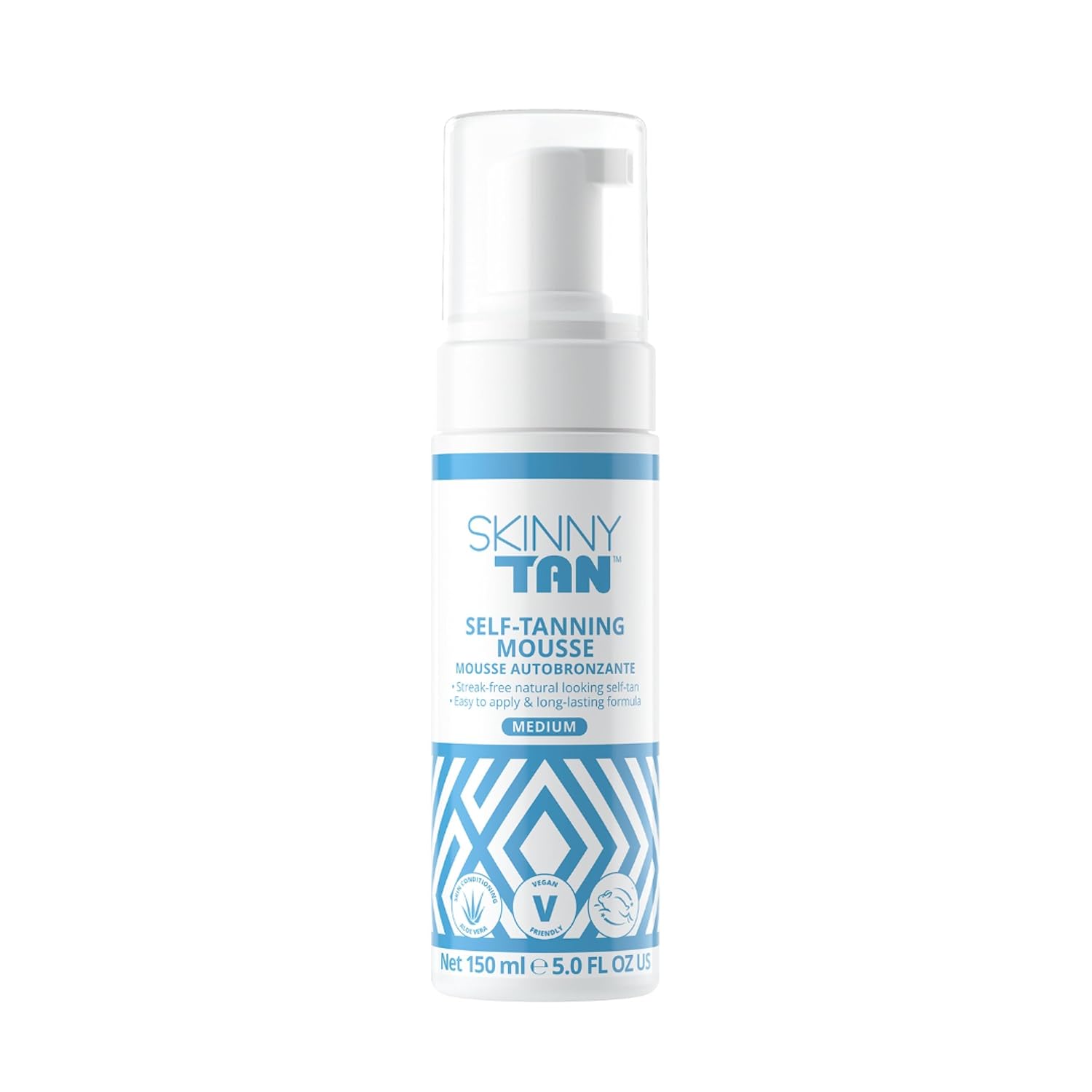 Mousse de bronceado Skinny Tan, no anaranjado, no mancha, loción reductora de celulitis para todo tipo de piel