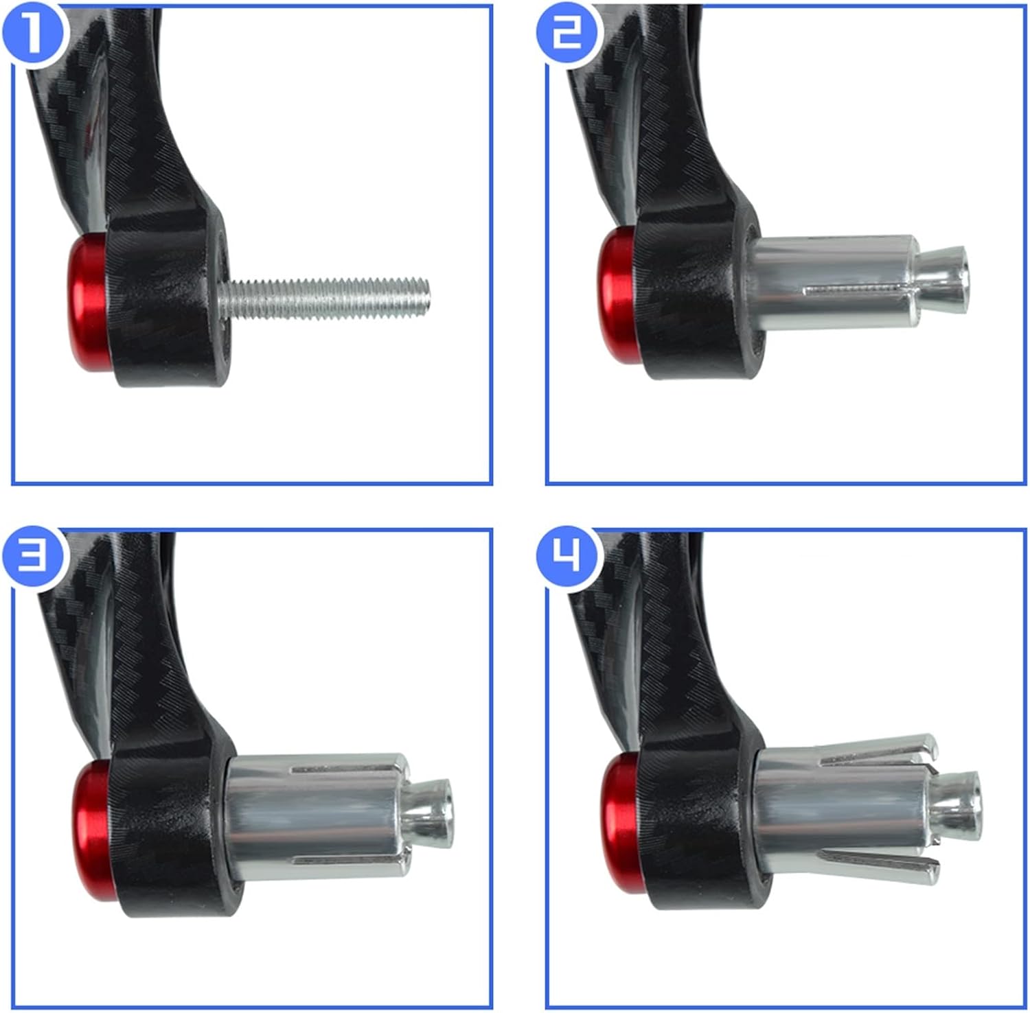 Paramanos para Yamaha YZF R3 R25 R6 R1 2013-2017 2018 2019 2020 2021 2022 Accesorios de motocicleta Agarres protectores de palanca de 78 pulgadas