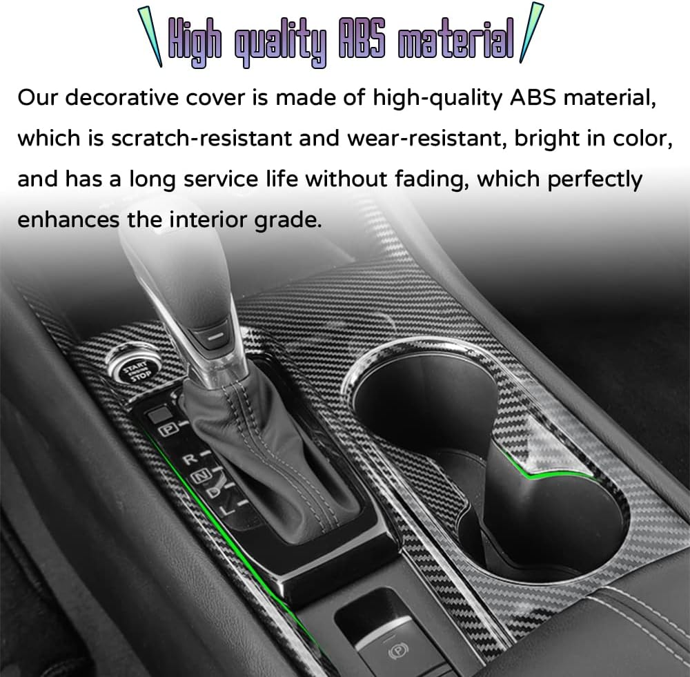Accesorios interiores personalizados, 1 unidad para Nissan Altima 2019, 2020, 2021, 2022 2023, cubierta de consola central de ABS, caja de cambios,
