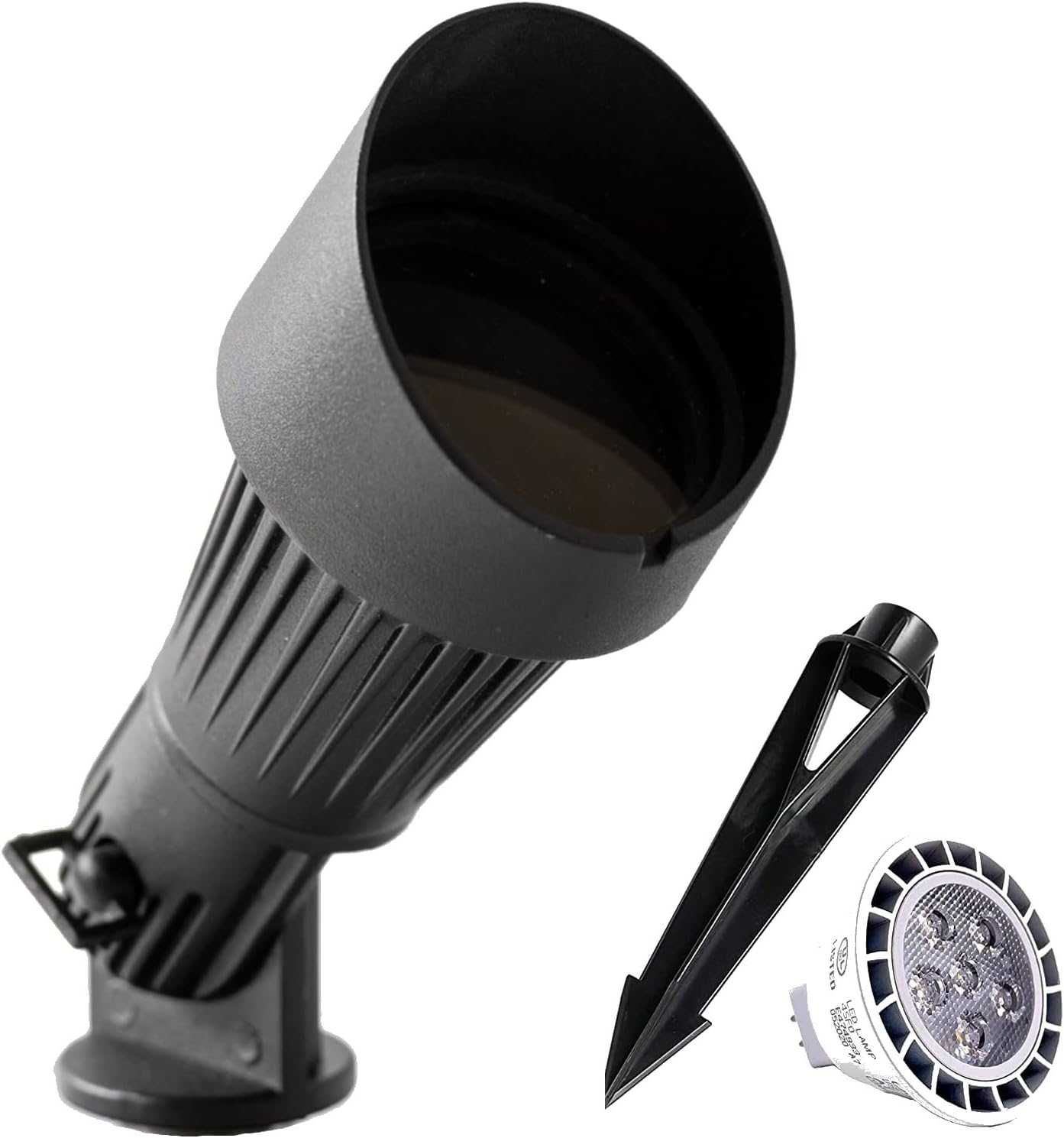 Focos LED para exteriores, 7 W, luz LED de paisaje 116  Luz de pared de metal de aluminio sólido, iluminación de seguridad, luces LED de patio para