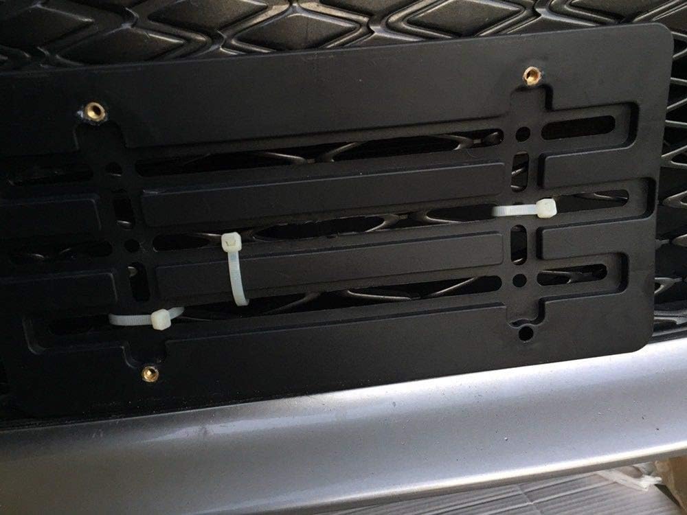 Adaptador de montaje para placa de matrícula de montaje para kit de parachoques delantero para Volvo (todos los modelos) Descuento por cantidad