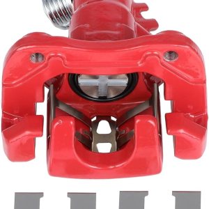 SCITOO Pinza de freno trasera izquierda con soporte 19-B2069 rojo compatible para Acura TSX 2004-2008 para Honda para Accord 1998-2007 SCITOO Pinza de freno trasera izquierda con soporte 19-B2069 rojo compatible para Acura TSX 2004-2008 para Honda para Accord 1998-2007
