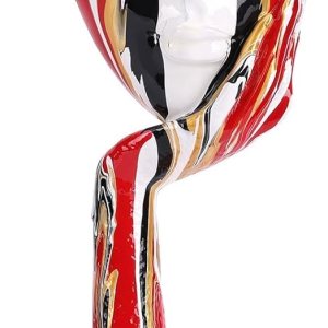 suruim Estatua de arte femenino simple y creativa, colorida, pensadora, escultura abstracta, manualidades, adorno para el hogar, oficina, dormitorio suruim Estatua de arte femenino simple y creativa, colorida, pensadora, escultura abstracta, manualidades, adorno para el hogar, oficina, dormitorio