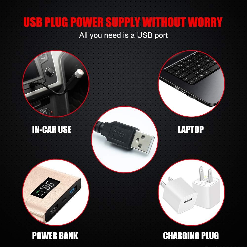 Luces decorativas USB LED para el techo del coche, luz nocturna ajustable multiefecto, luces ambientales románticas, luces del hogar, luces