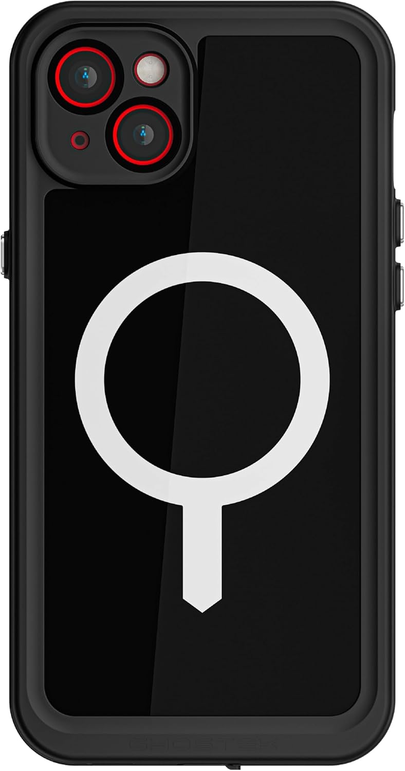 Ghostek Nautical Slim – Funda impermeable para iPhone 15 Plus, protector de pantalla y protector de cámara integrados, compatible con accesorios