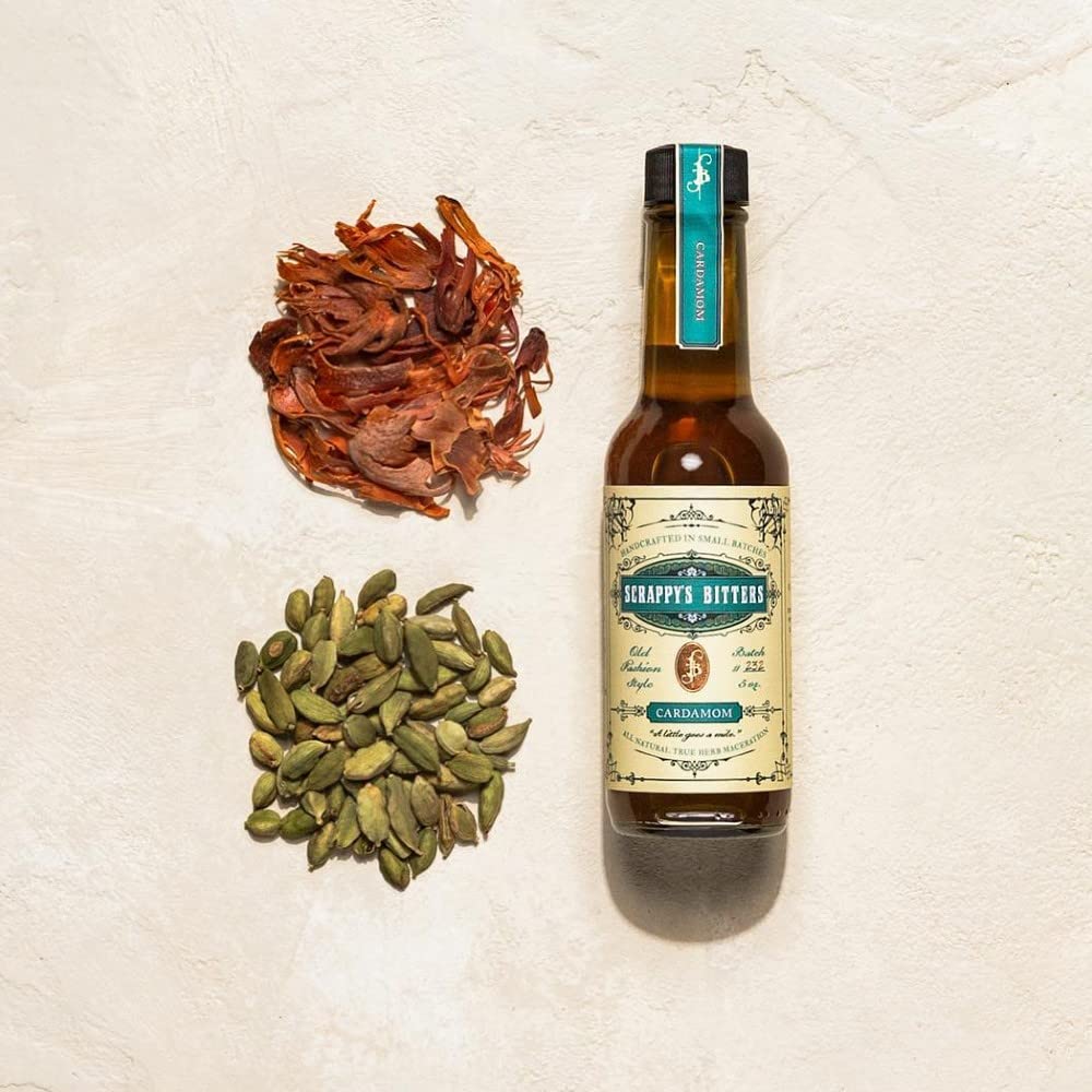 Scrappy’s Bitters, Cardamomo, paquete de 2 botellas