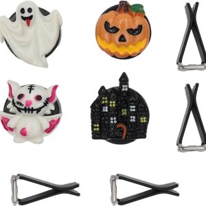 4 clips de aire divertidos de resina para Halloween, calabaza, calavera y fantasma, clips de ventilación de aire acondicionado para automóvil, clip 4 clips de aire divertidos de resina para Halloween, calabaza, calavera y fantasma, clips de ventilación de aire acondicionado para automóvil, clip