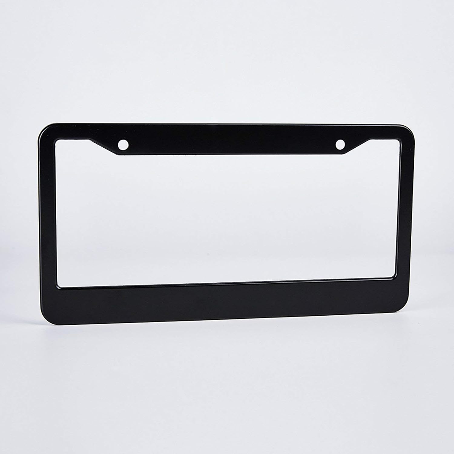 Science Elements Chemistry License Plate Frames DIY Holder Universal Aluminum License Plate Cover Black-Style