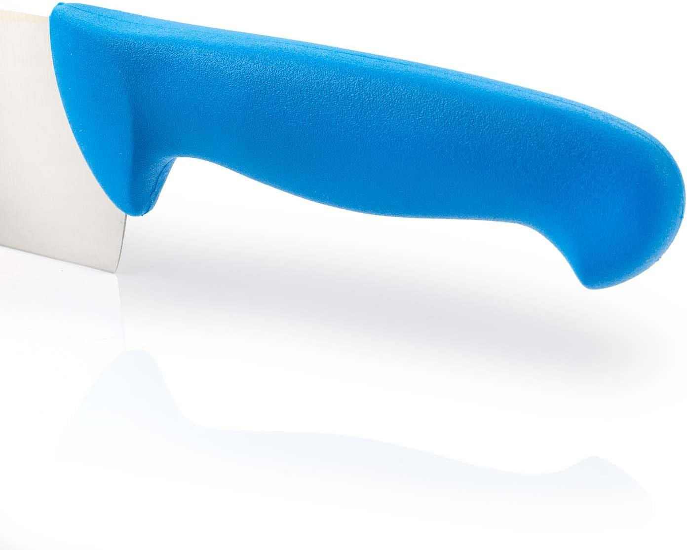 Arcos Cuchillo de chef de acero inoxidable de 10 pulgadas. Cuchillo de cocina profesional multiusos para cortar y limpiar verduras. Mango ergonómico