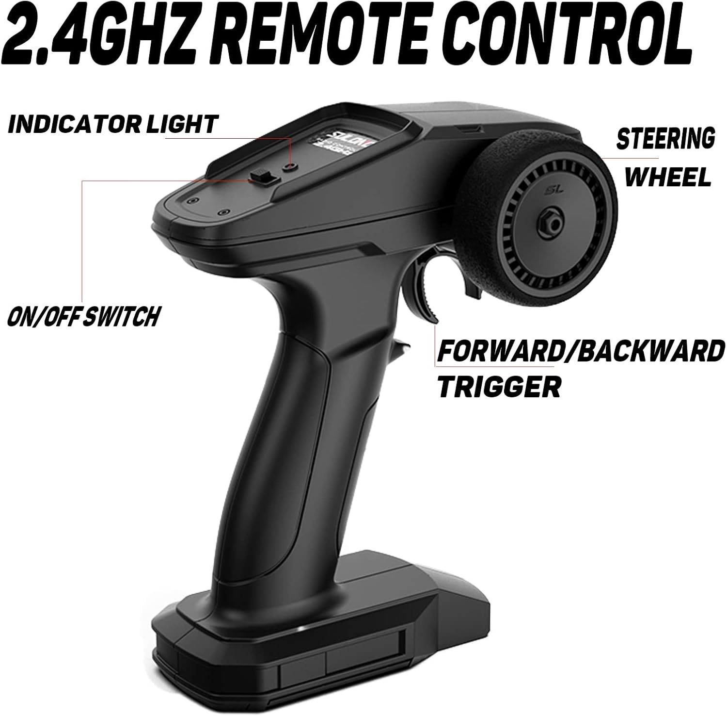 Auto a control remoto a escala 114 todo terreno RC Car 4WD 25KMH Modelo de alta velocidad 2.4GHz Racing Sport Toy Car para adultos, niños y niñas,