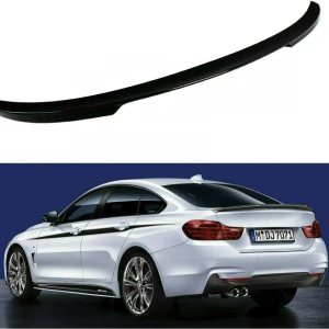 Alerón negro brillante 2014-2020 compatible con BMW Serie 4 Gran Coupe Fastback F36 4 puertas modelo 420i 428i 430i 435i 440i xDrive tapa de Alerón negro brillante 2014-2020 compatible con BMW Serie 4 Gran Coupe Fastback F36 4 puertas modelo 420i 428i 430i 435i 440i xDrive tapa de