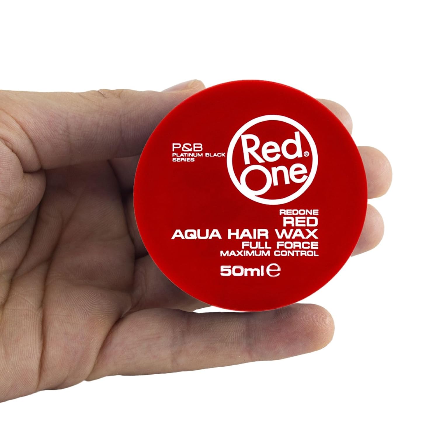 Redone Hair Styling Aqua Wax Red 1.7 fl oz – 1.69 Fl Oz-Tamaño de viaje  Control de bordes  Cera de gel para el cabello  Ultra Hold  Aroma de fresa