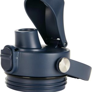 Tapa de boquilla automática para botellas YETI Rambler, se adapta a botellas de 18263664 onzas, tapa de tapa de repuesto con tapa de botón y mango Tapa de boquilla automática para botellas YETI Rambler, se adapta a botellas de 18263664 onzas, tapa de tapa de repuesto con tapa de botón y mango