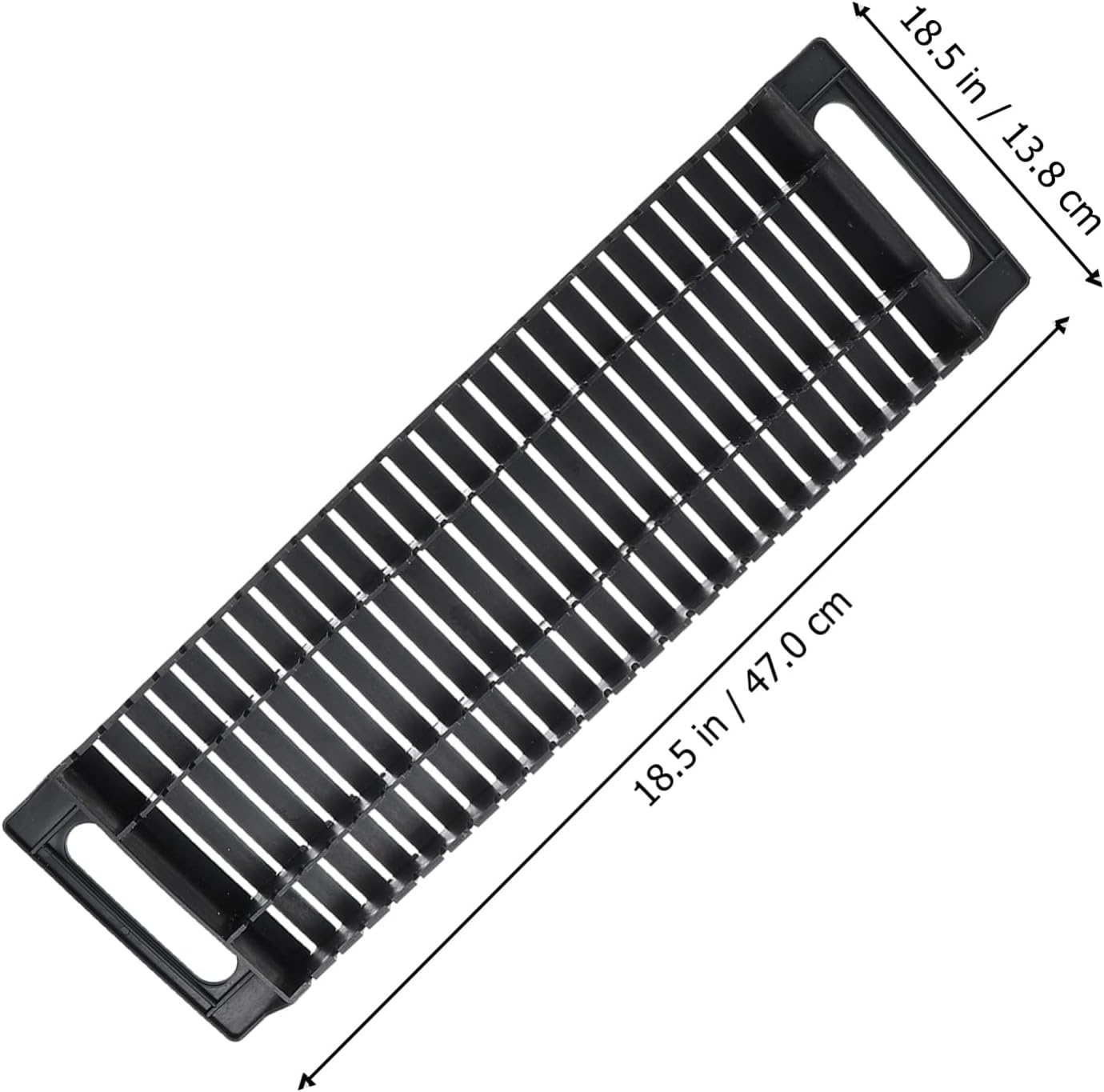 2 piezas de soporte de barra antiestática, bandeja de PCB antiestática, estante ESD, estantes de rotación de almacenamiento de 25 estantes