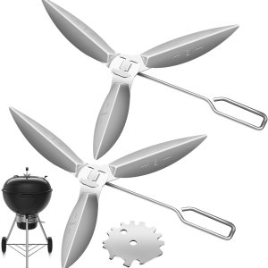 One Touch – Kit de limpieza de parrilla de 18.5 pulgadas para Weber 3618 7443 307443 307408 7444 90992 y parrillas Weber de carbónhervidor, kit de One Touch – Kit de limpieza de parrilla de 18.5 pulgadas para Weber 3618 7443 307443 307408 7444 90992 y parrillas Weber de carbónhervidor, kit de