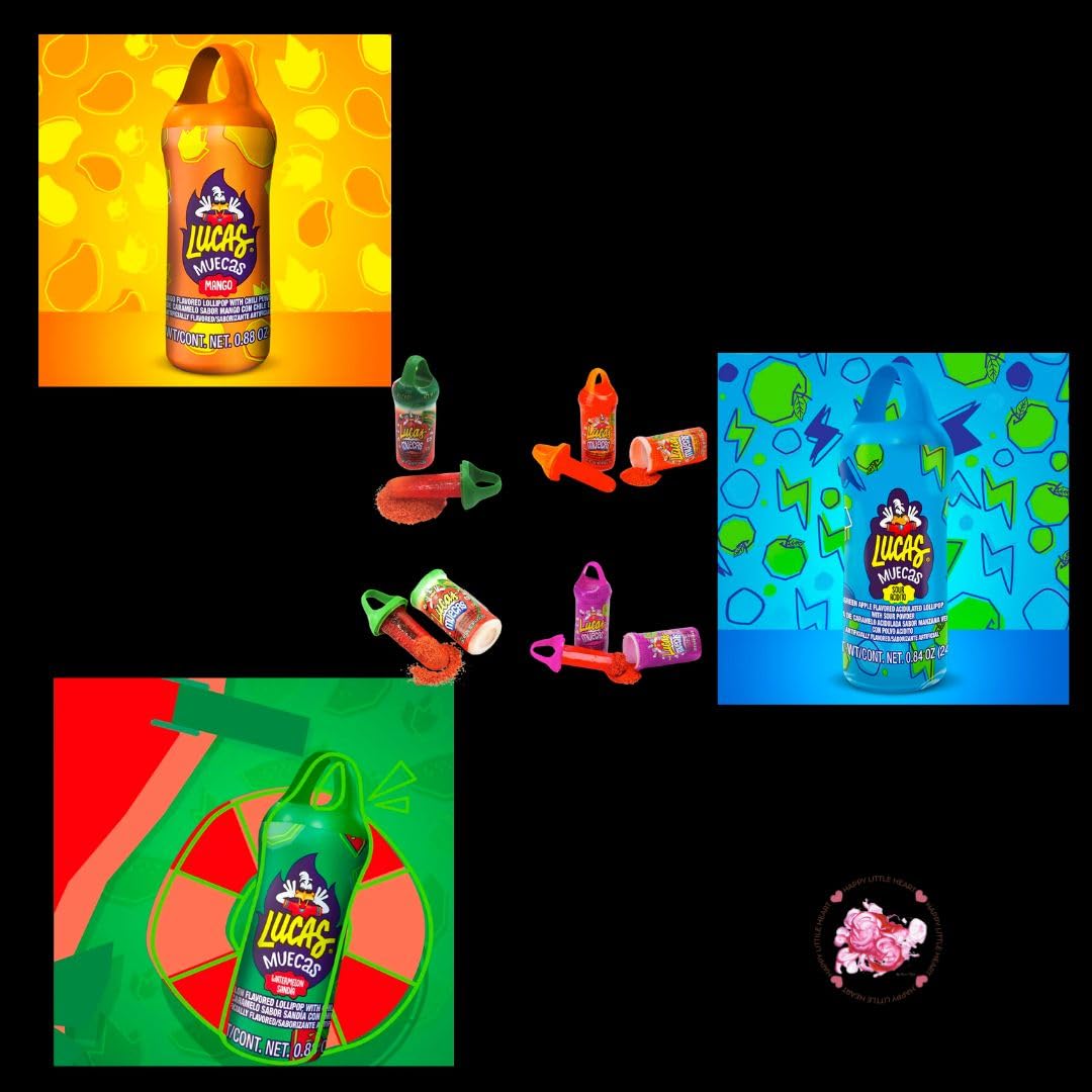 Ultimate TikTok Trend 11 Piece Chamoy Pickle Kit – Includes Alamo Big Tex Chamoy Pickle, Lucas Salsaghetti (Sandia)Watermelon & Mango, Baby Polvos