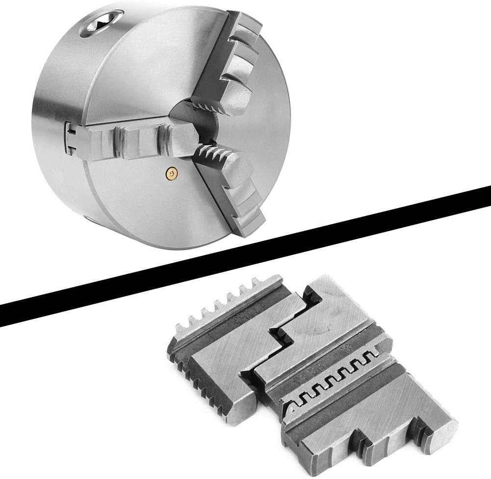 Chuck Jaw Torno – 3 piezas K11-125 mandíbula interna de 5 pulgadas Chuck 20CrMnTi alta resistencia larga vida útil mandíbula Chuck