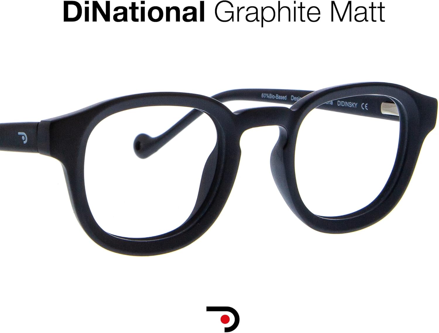 DIDINSKY READING GLASSES Lectores unisex con bloqueo de luz azul. Monturas de acetato, patillas flexibles y lentes antirreflectantes – DINATIONAL