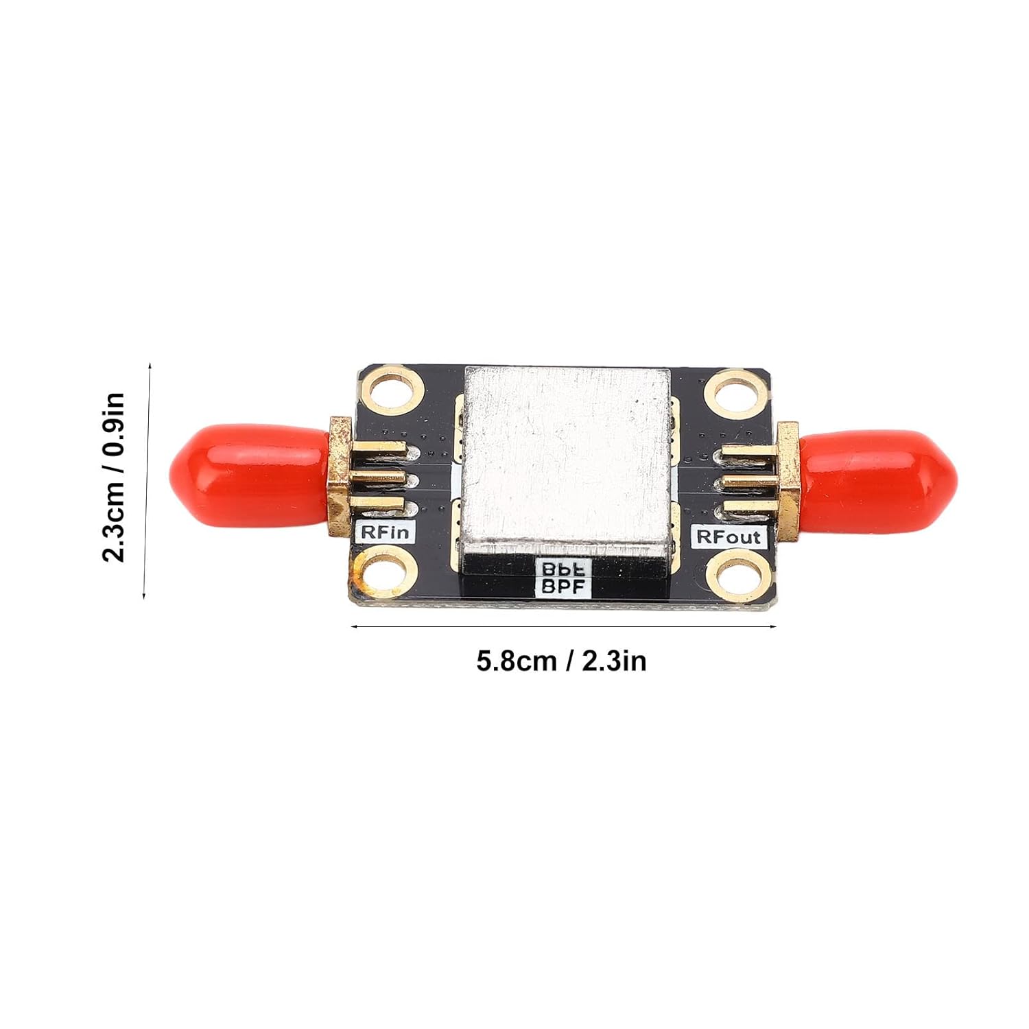 2.4G 2450MHz filtro de paso de banda WiFi anti interferencia filtro de banda estrecha SMA módulo de filtro de paso de banda