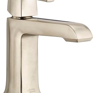 American Standard 7353101.295, Townsend Grifo de baño monomando de un solo orificio 1.2 GPM, níquel cepillado American Standard 7353101.295, Townsend Grifo de baño monomando de un solo orificio 1.2 GPM, níquel cepillado