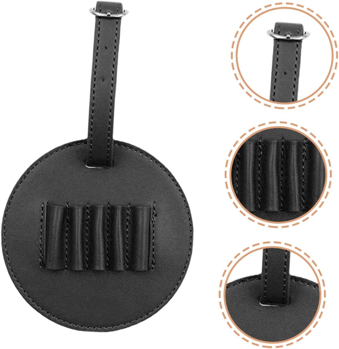 INOOMP 4pcs Golf Tee Bag Mens Gofts Hombres Llavero Golf Club Carry Bolsas Golf Accesorios Llavero Cinturón Clip Golfista Tee Holder Camisetas
