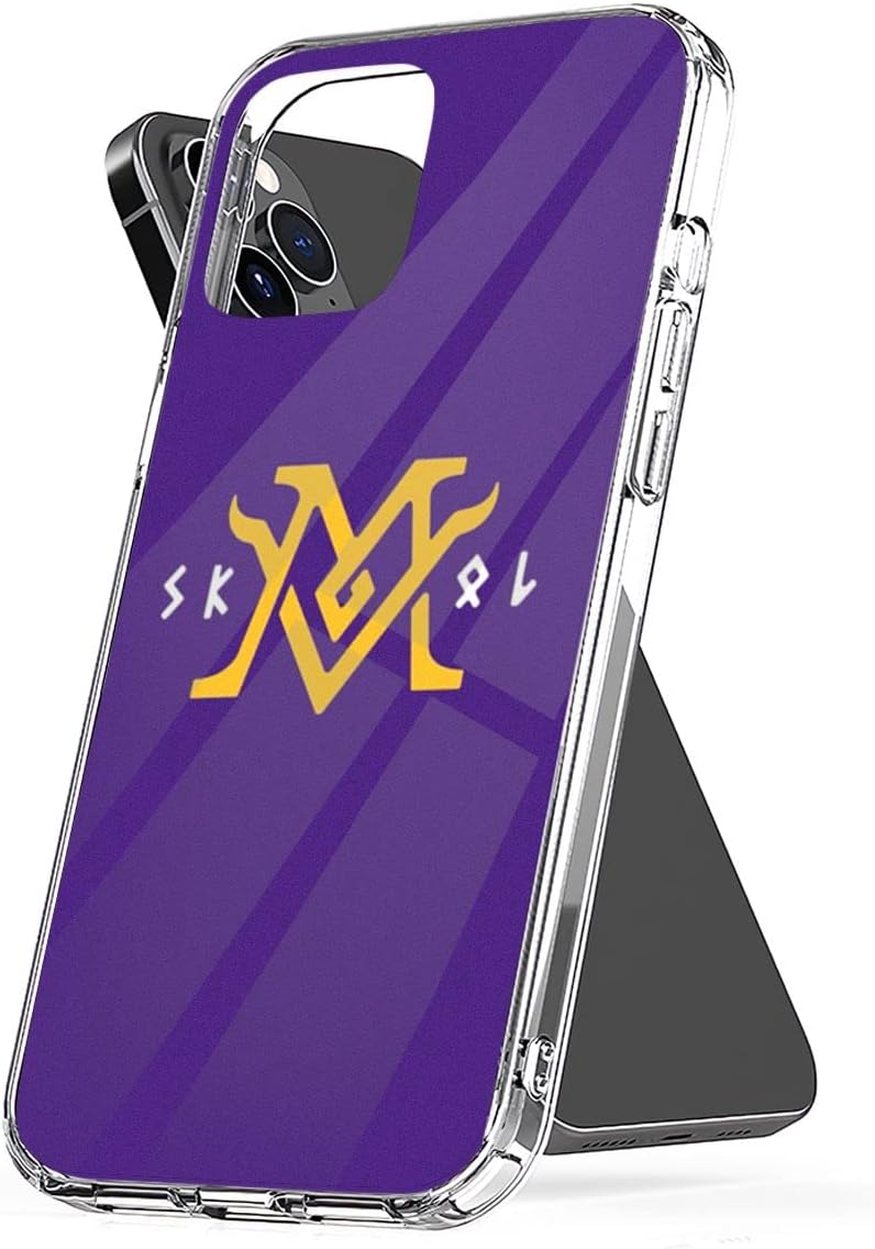 Funda de teléfono Vikings Protect Skol TPU diseño a prueba de golpes, accesorios compatibles con iPhone 15 14 Pro Max 13 12 11 X Xs Xr 8 7 6 6s Mini