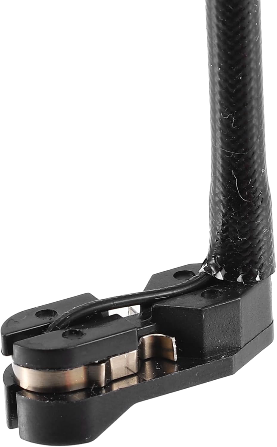 ACROPIX Sensor indicador de desgaste de pastillas de freno delantero apto para Audi A4 – Paquete de 2 negro