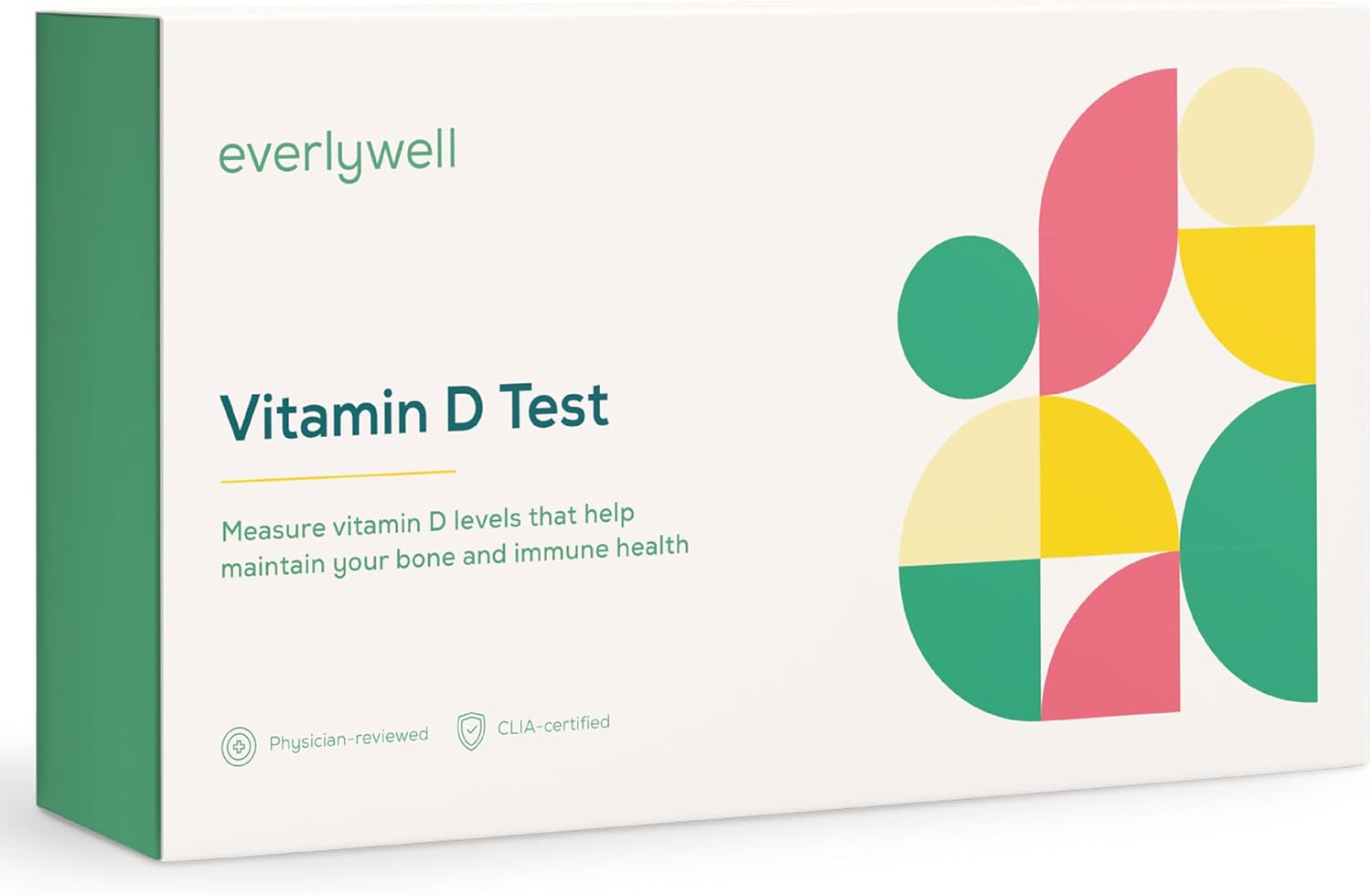 Everlywell Prueba de vitamina D – Kit de recolección en casa – Resultados precisos de un laboratorio certificado por CLIA en cuestión de días – A