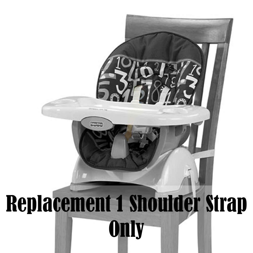 Correa de repuesto para silla alta  Fisher-Price Space-Saver W4120  Incluye 1 correa de hombro de repuesto  Se adapta a muchos modelos