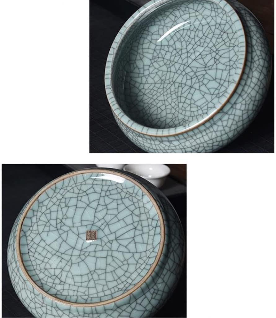 Celadon – Quemador de incienso grande de cerámica, quemador de incienso para el hogar, placa de incienso, torre de sándalo, incienso, sala de estar