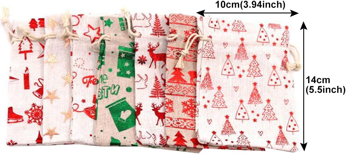 FZBNSRKO Bolsas de regalo, 50 bolsas de regalo de arpillera de estrellas con cordón, bolsas de joyería para fiestas, bodas, manualidades (estilo