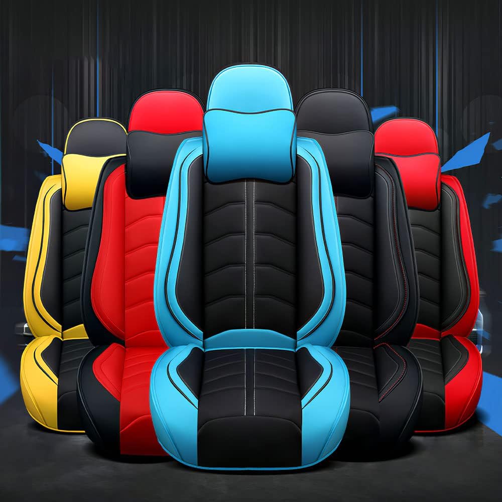 JARMAY Funda de asiento de auto para Mini Cooper 2002-2012, duradera, resistente al desgaste, impermeable, transpirable, sin olor, accesorios para