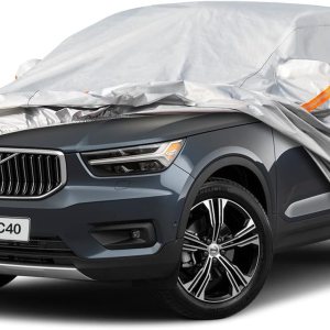 Kayme Funda de automóvil de 6 capas para SUV, ajuste personalizado para Volvo XC40 (2018-2023), impermeable para todo tipo de clima, cubierta Kayme Funda de automóvil de 6 capas para SUV, ajuste personalizado para Volvo XC40 (2018-2023), impermeable para todo tipo de clima, cubierta