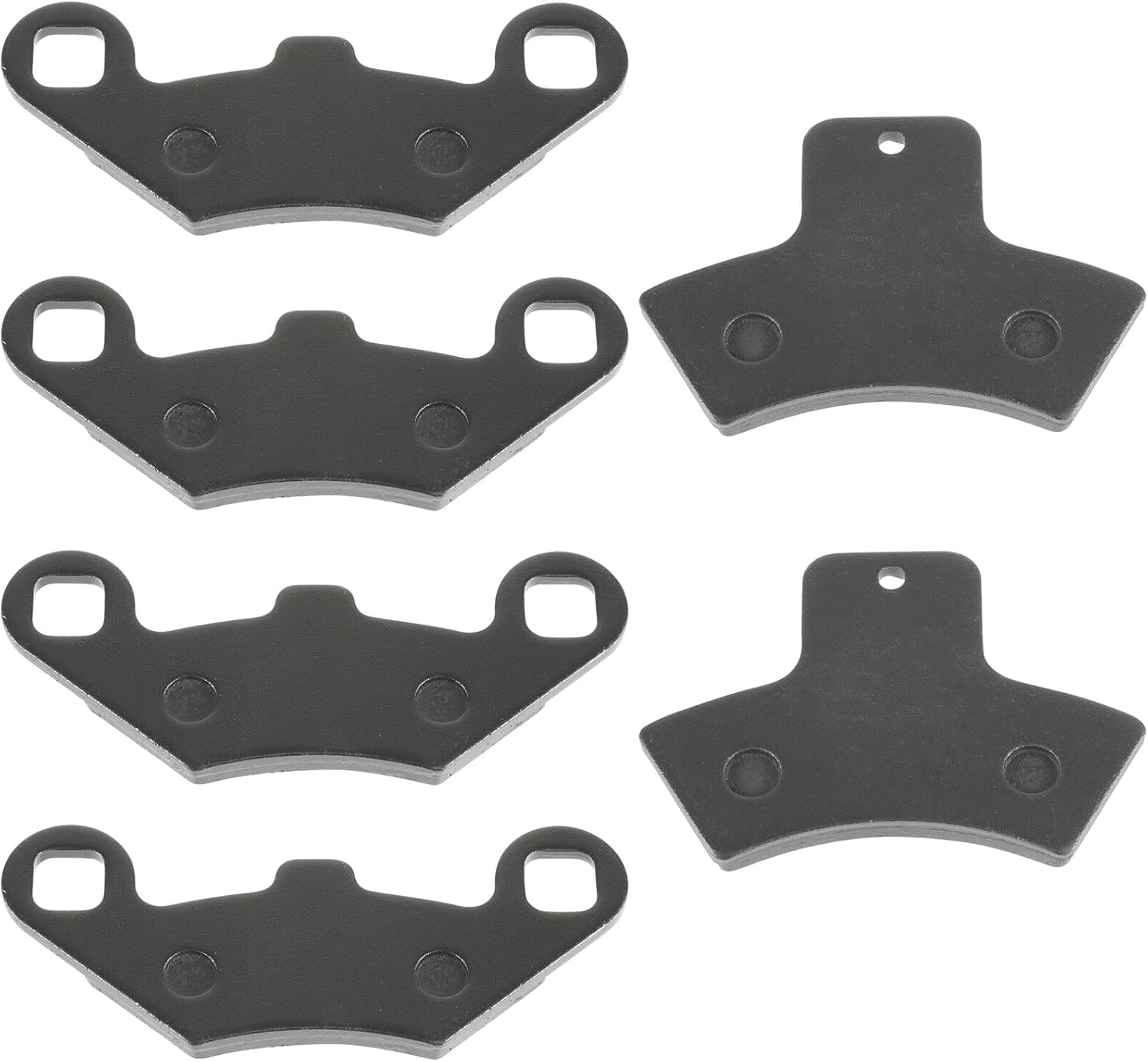 Para Pastillas de freno delanteras y traseras para Polaris Scrambler 400L 1997 98 99  Xpedition 325 2000 Mod-ZTF1-17215