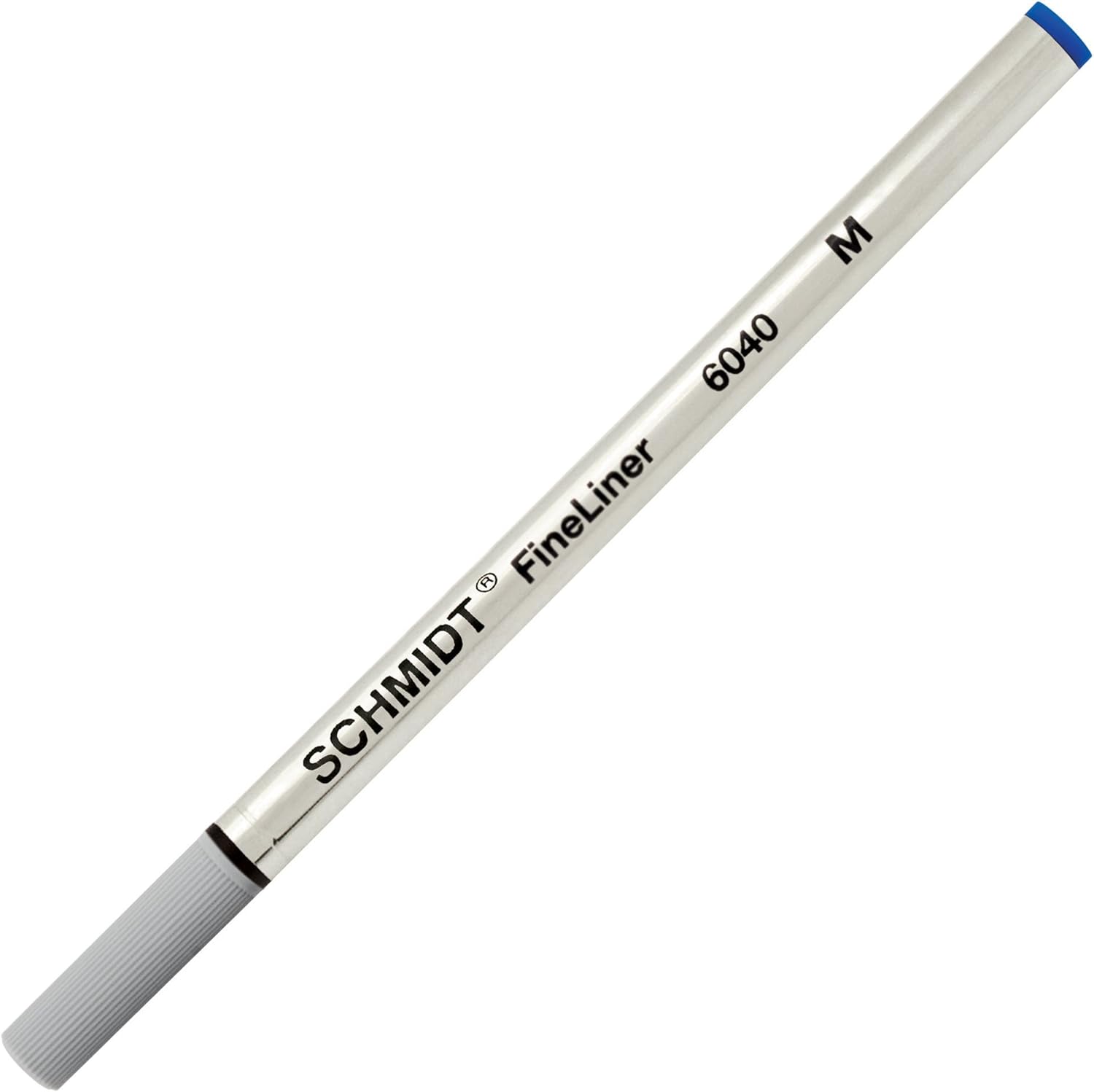 SCHMIDT 6040 Fineliner con recambio de resorte 0.039 in, punta azul, paquete de 2 ampollas (SC58118)