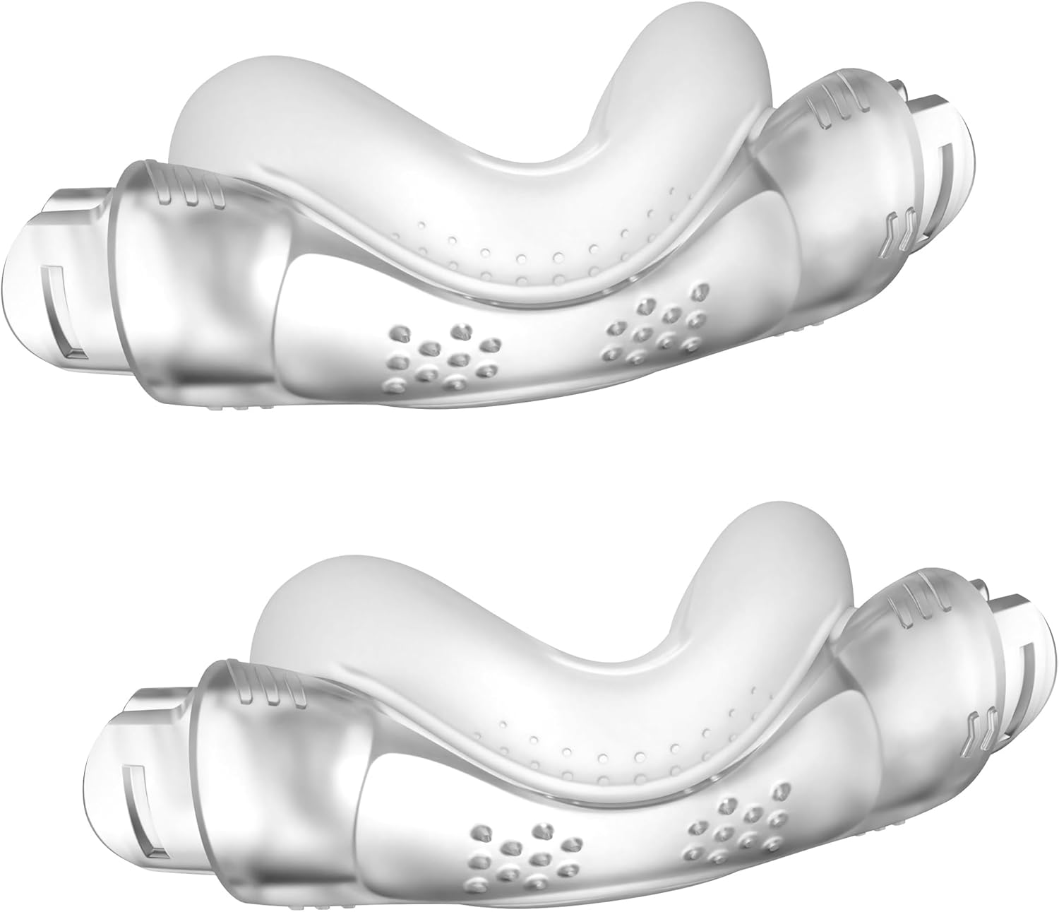 Medihealer 2 paquetes de cojines de repuesto para Airfit N30i (S), 2 paquetes de cojín nasal curvado versión antigua compatible con N30i,