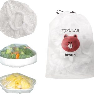 Bolsas de almacenamiento fresco, 300 fundas para alimentos, fundas elásticas reutilizables para almacenamiento de alimentos, sellado de plástico, Bolsas de almacenamiento fresco, 300 fundas para alimentos, fundas elásticas reutilizables para almacenamiento de alimentos, sellado de plástico,