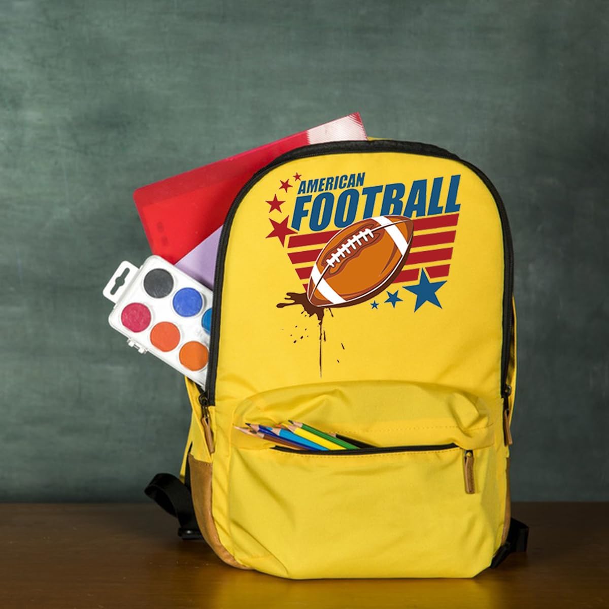 Juego de 3 hojas de parches de transferencia de fútbol americano, parches para niñas, parches para ropa, camisetas, flores, patrones surtidos,