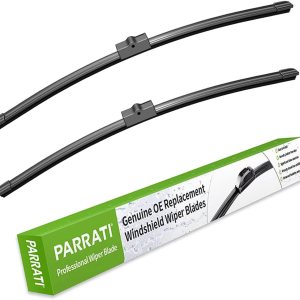 PARRATI Limpiaparabrisas de alta calidad de 26 y 26 pulgadas, para todas las estaciones, con limpiaparabrisas trasero, de repuesto para Mercedes PARRATI Limpiaparabrisas de alta calidad de 26 y 26 pulgadas, para todas las estaciones, con limpiaparabrisas trasero, de repuesto para Mercedes