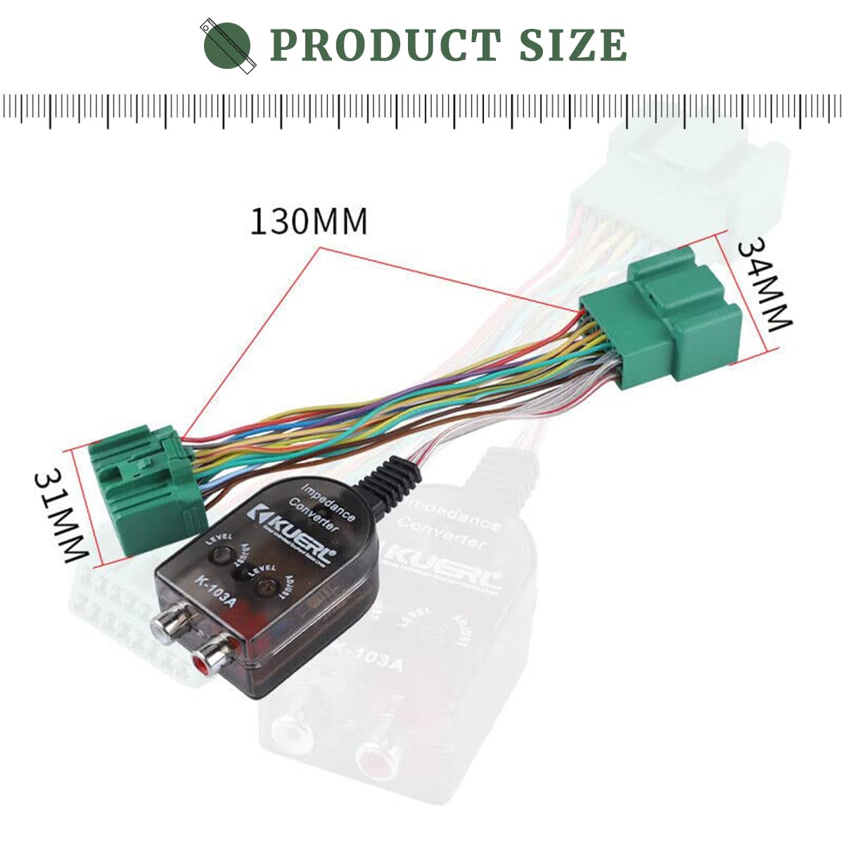 Sistema de radio original para automóvil con adaptador de amplificador añadido para vehículos GM Chevy Camaro Colorado Silverado GMC Canyon Yukon