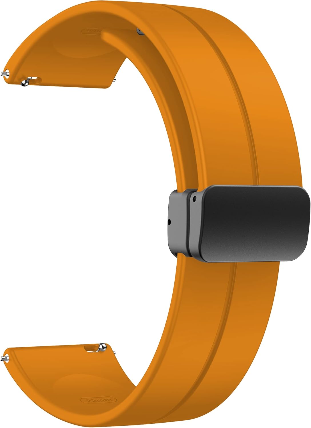 Correa de repuesto de silicona de 0.866in, compatible con Garmin Vivoactive 4Galaxy Watch 3 de 1.772in, Gen 5para Huawei GT2 de 1.811in, GT2 Pro de