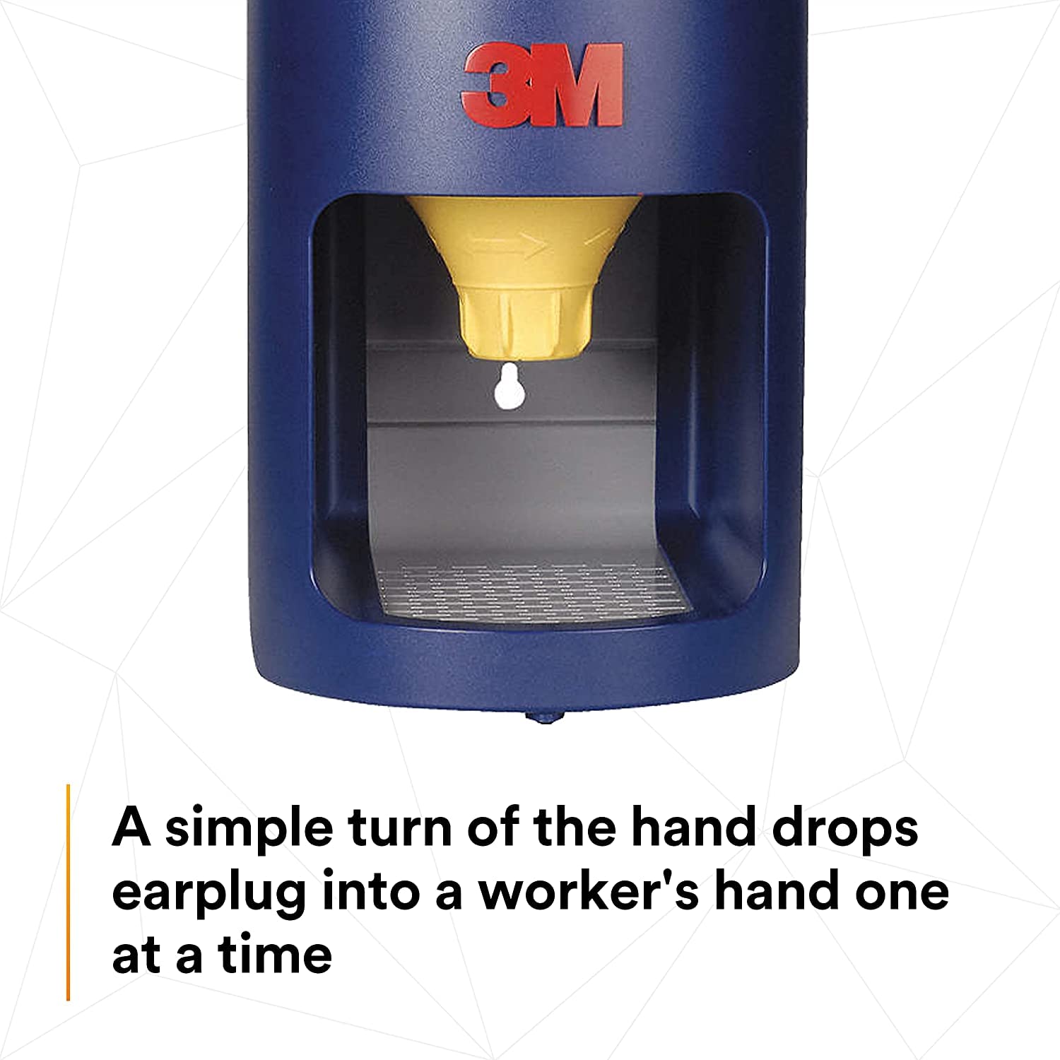 Paquete de dispensador de tapones para los oídos 3M One Touch Pro 391-0000 + tapones para los oídos 3M 391-1254, 500 paresbotella de recarga,