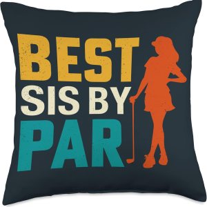 Best Sis by Par – Almohada (18 x 18 pulgadas), multicolor Best Sis by Par – Almohada (18 x 18 pulgadas), multicolor