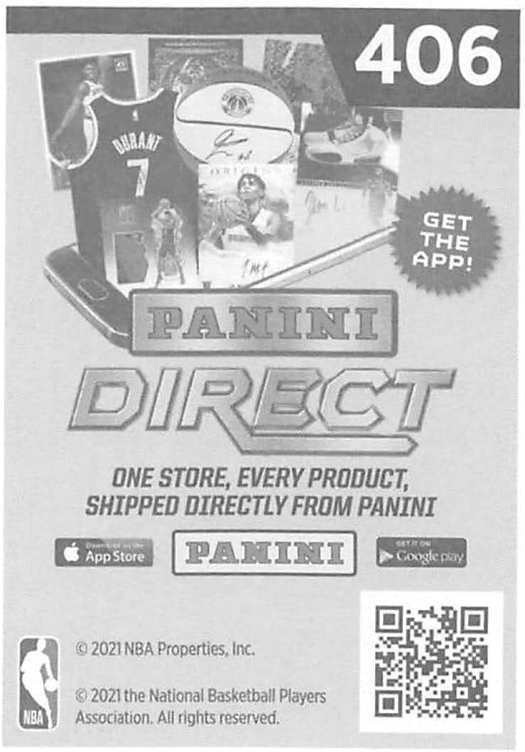 2020-21 Panini Stickers #406 Brandon Ingram FOILStar Player Official NBA Basketball Album Sticker Measuring 2.75 inch tall X 2 inches wide in Raw