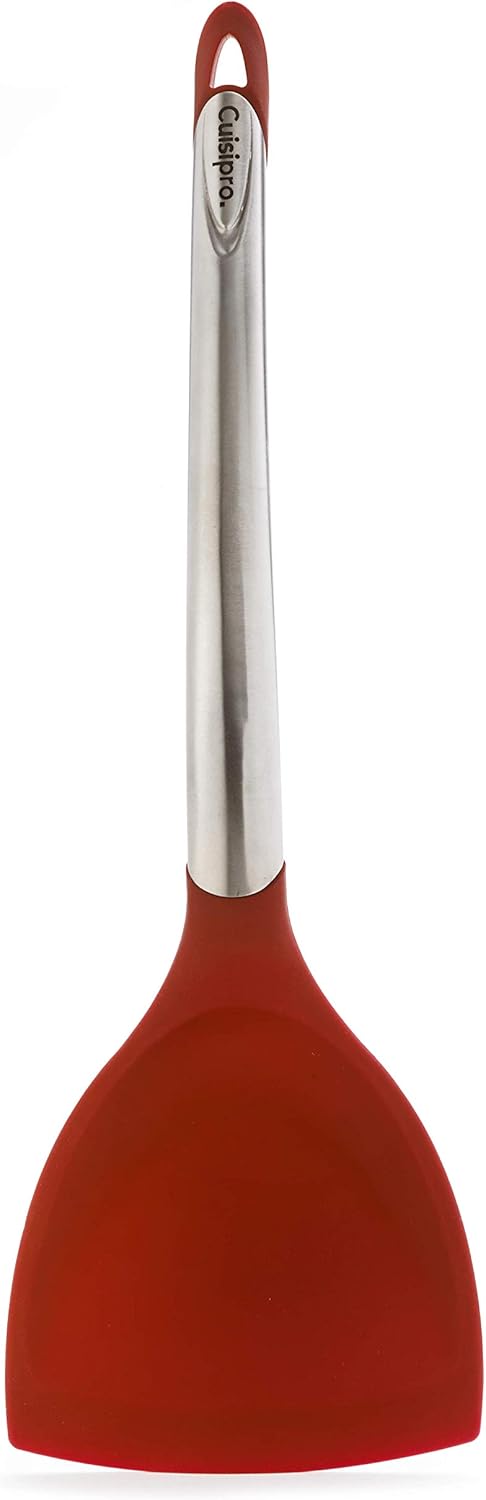 Cuisipro Wok Turner de silicona, 12.5 pulgadas, rojo