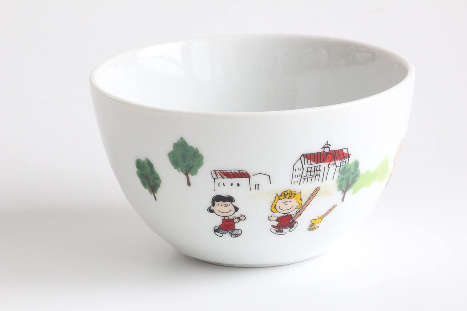 (Shimizutougyou) London Paris Snoopy Bowl, Set of 2