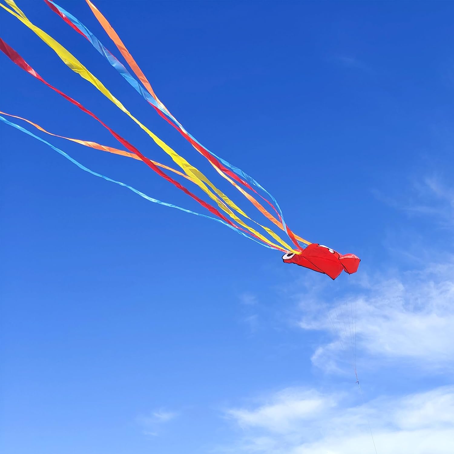 Mint’s Colorful Life Octopus Kite for Kids and Adults, Large Frameless Soft Parafoil Kites, Huge Easy Flyer Kites for Beach Trip & Outdoor Activities