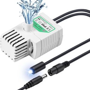 Bomba de fuente de agua para gatos, bomba de fuente de agua para mascotas, solo compatible con fuente de agua K15 de 84 onzas2.5 L, repuesto de Bomba de fuente de agua para gatos, bomba de fuente de agua para mascotas, solo compatible con fuente de agua K15 de 84 onzas2.5 L, repuesto de