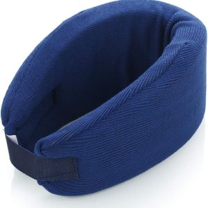 Cuello cervical, soporte ergonómico para el cuello para hombres, mujeres y dormir, alivio del dolor de cuello (azul oscuro, mediano) Cuello cervical, soporte ergonómico para el cuello para hombres, mujeres y dormir, alivio del dolor de cuello (azul oscuro, mediano)