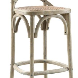 Modway Taburete Gear Bar con Acabado Gris EEI-5668-GRY Modway Taburete Gear Bar con Acabado Gris EEI-5668-GRY